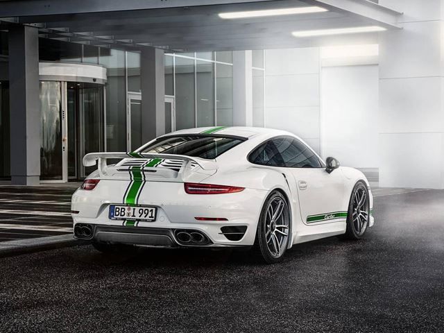 PORSCHE 911 TURBO S tuned by TECHART