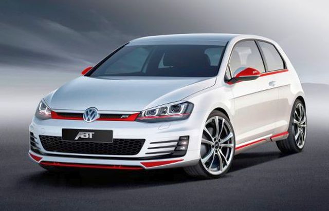 VW GOLF VII GTI tuned by ABT