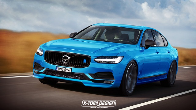 VOLVO S90 POLESTAR-render by X-TOMI