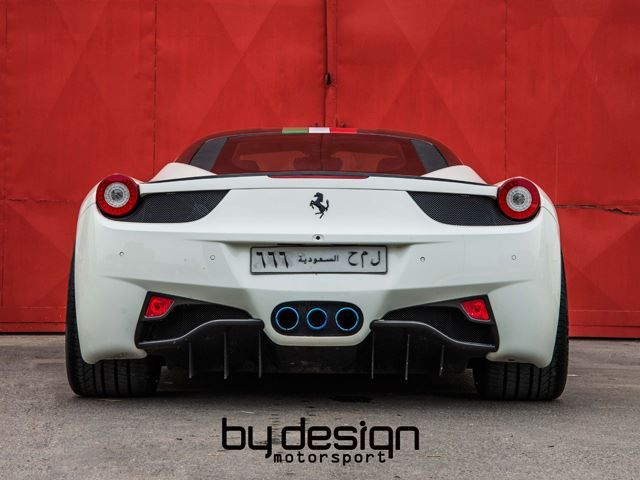 White FERRARI 458 tuned by BY DESIGN MOTORSPORT_pic-2