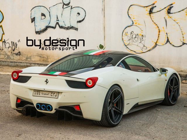 White FERRARI 458 tuned by BY DESIGN MOTORSPORT_pic-4