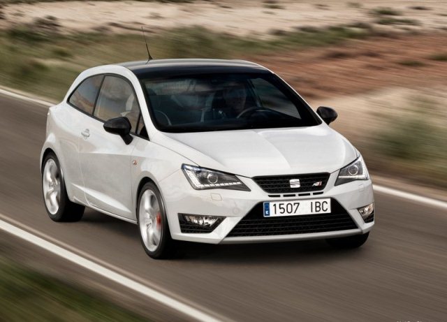 2014 White SEAT IBIZA Cupra