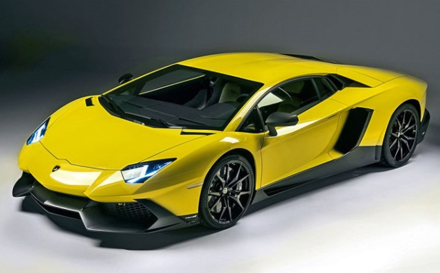 Yelow_LAMBORGHINI_AVENTADOR LP 720-4 ANIVERSARIO EDITION_Front_pic-3